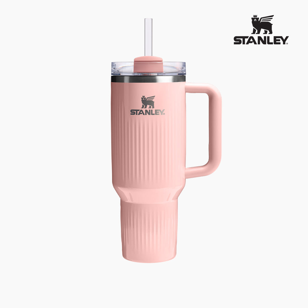 Stanley STANLEY Quencher H2.0 Fluted Tumbler 1.18L 保溫杯 Peach Rose Gloss