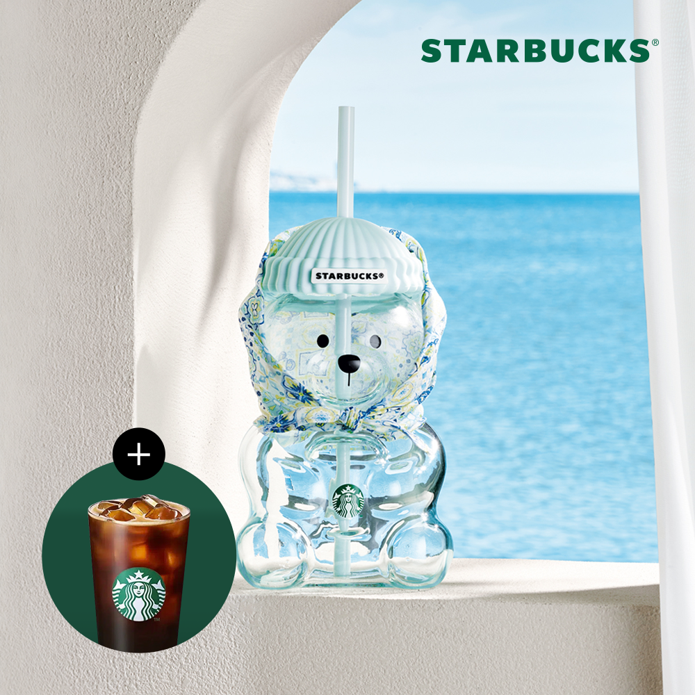 Starbucks 星巴克夏日熊咖啡師冷飲杯 591ml 1個