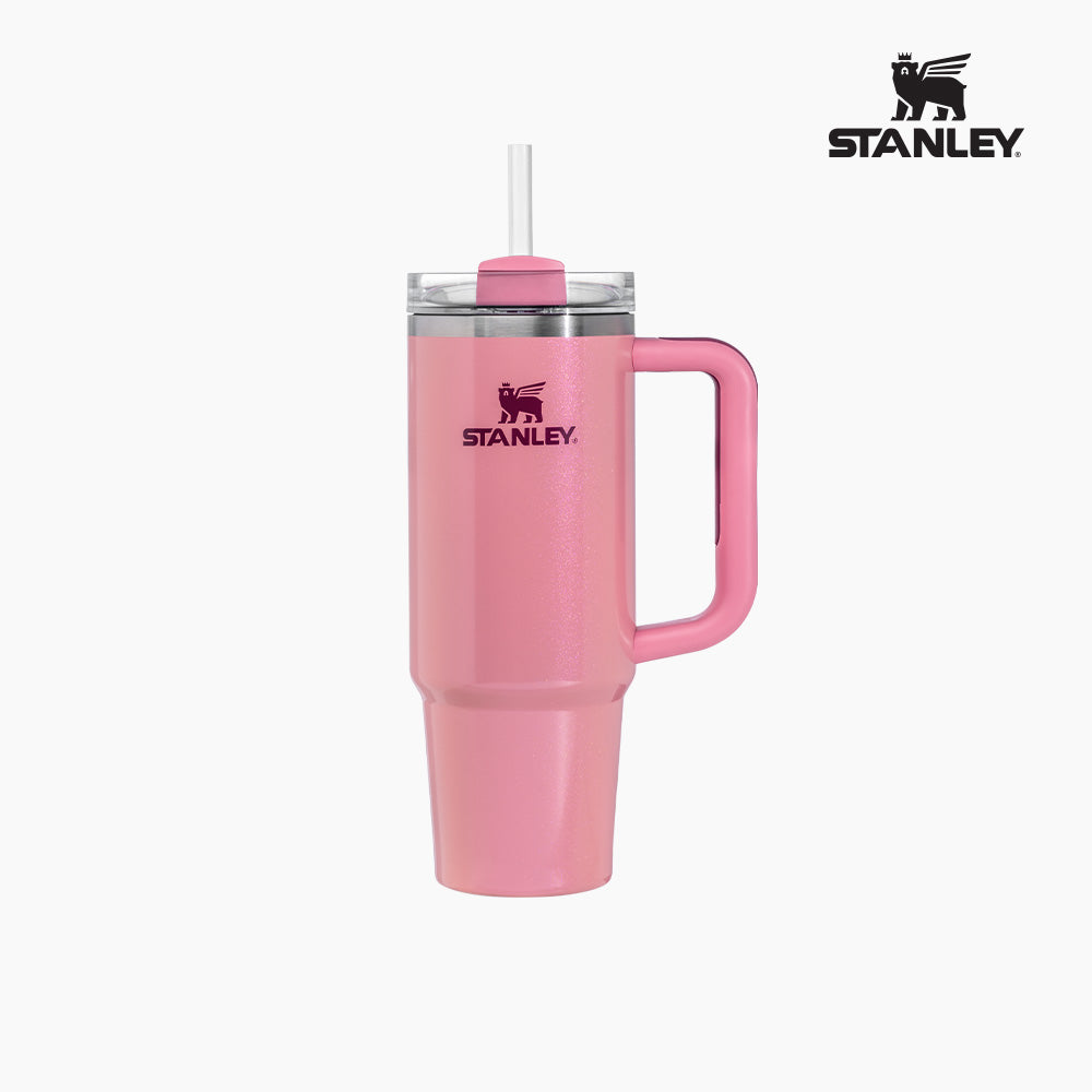 [Shining & Shimmer Collection] Stanley Quencher H2.0 Flow State Tumbler 887ml, Berry Shimmer