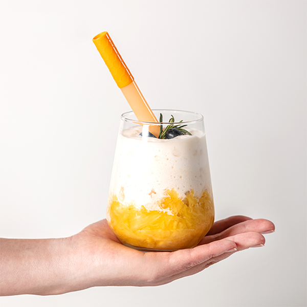 韓國sillymann 100%鉑金矽膠攜帶型珍珠吸管套裝