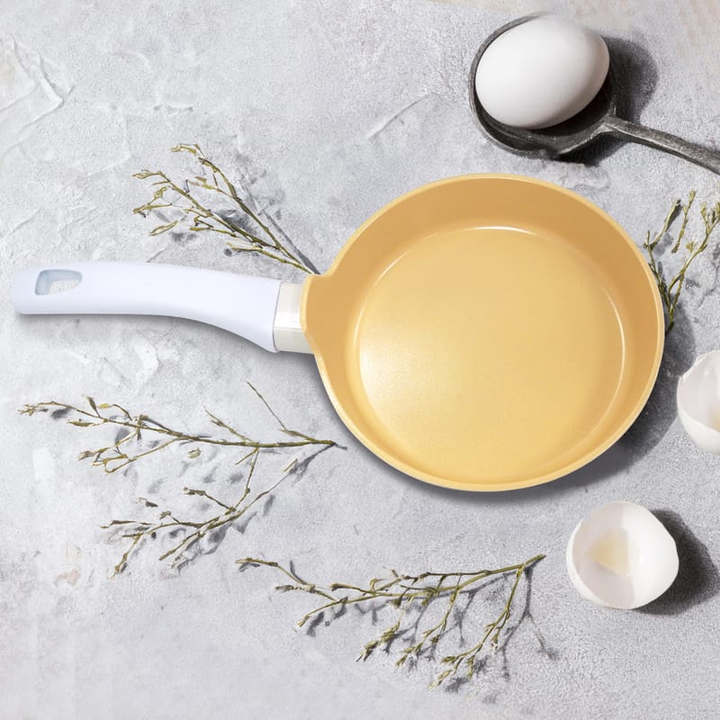 Neoflam Butter Yellow系列16cm迷你平底鍋(電磁底)