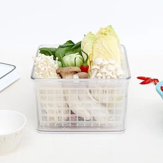 【韓國昌信】SKYLOCK密扣提籃式保鮮盒-2號(5900ml)