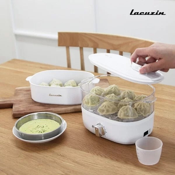 韓國lacuzin 雙層蒸爐 蒸蛋器
