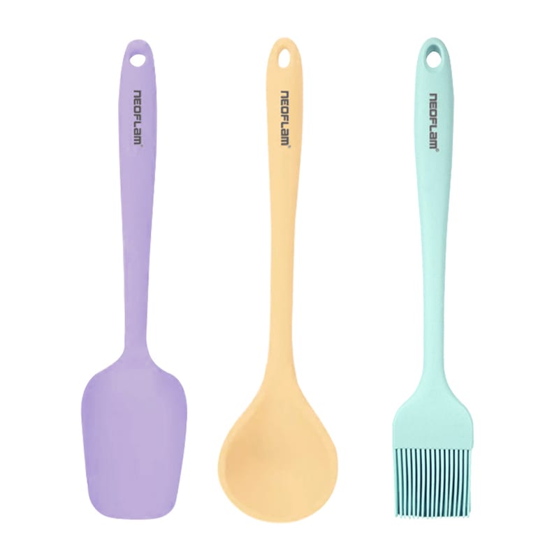 NEOFLAM 迷你系列鍋鏟+湯勺+油刷