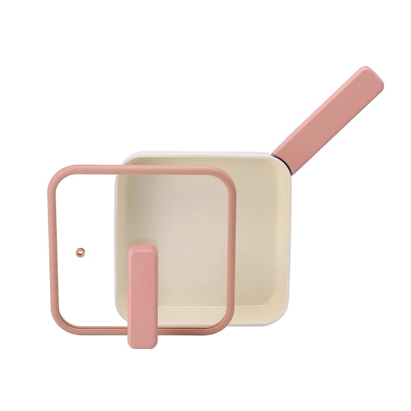 Peach Pearl蜜桃珀爾系列Pippi平底鍋21CM-全覆底(電磁底)