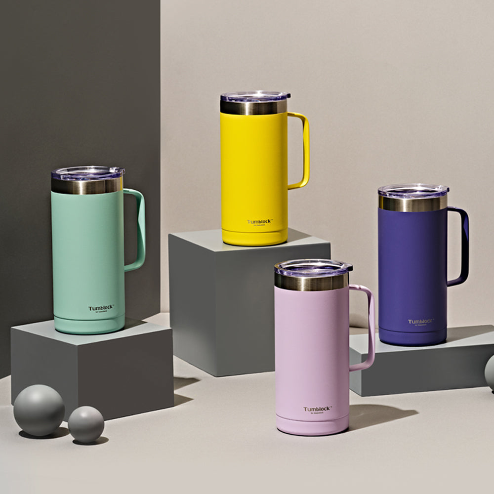 【1+1】Glasslock 四季款 不鏽鋼保溫杯 500ml