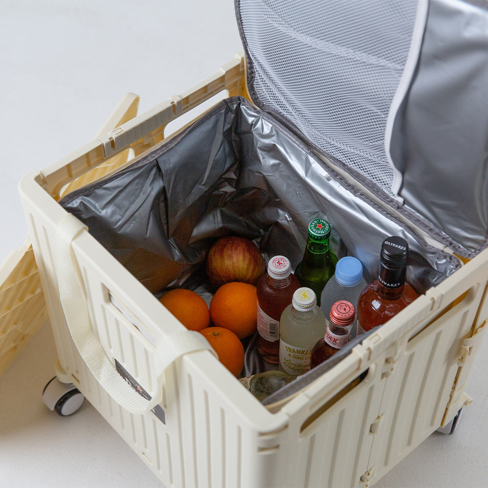 韓國DAMDA保冷保溫袋 冷熱保溫袋 摺疊購物車必搭 露營必備