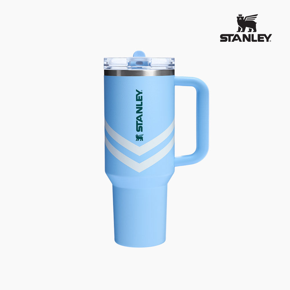 Stanley Quentzer Pro 專業翻蓋吸管保溫杯 1.18L Cornflower Blue Chevron