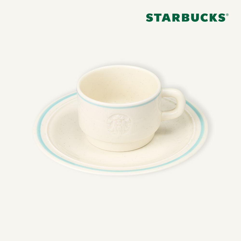 Starbucks 星巴克 STACKA Beginner 餐具組 2件組（馬克杯+盤子）