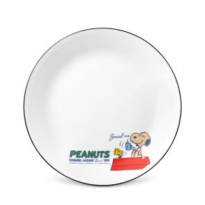 Corelle Peanuts 75周年紀念款 圓形碟1件裝