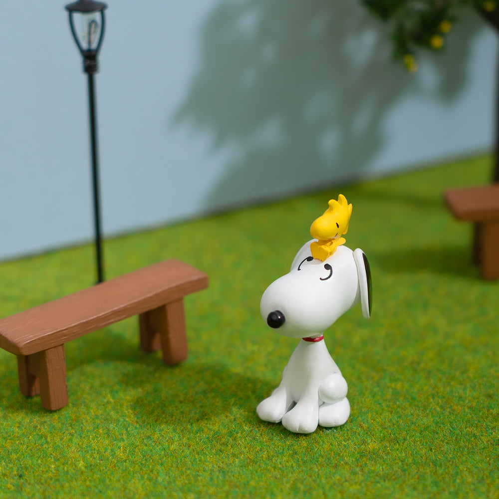 Snoopy 史努比監視器擺件可愛角色桌面裝飾（1 件）
