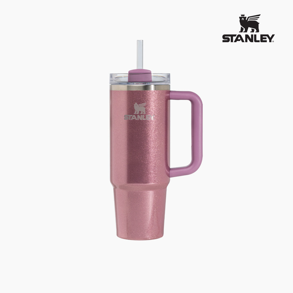 [Shining & Shimmer Collection] Stanley Quencher H2.0 Flow State Tumbler 887ml, Mauve Shimmer
