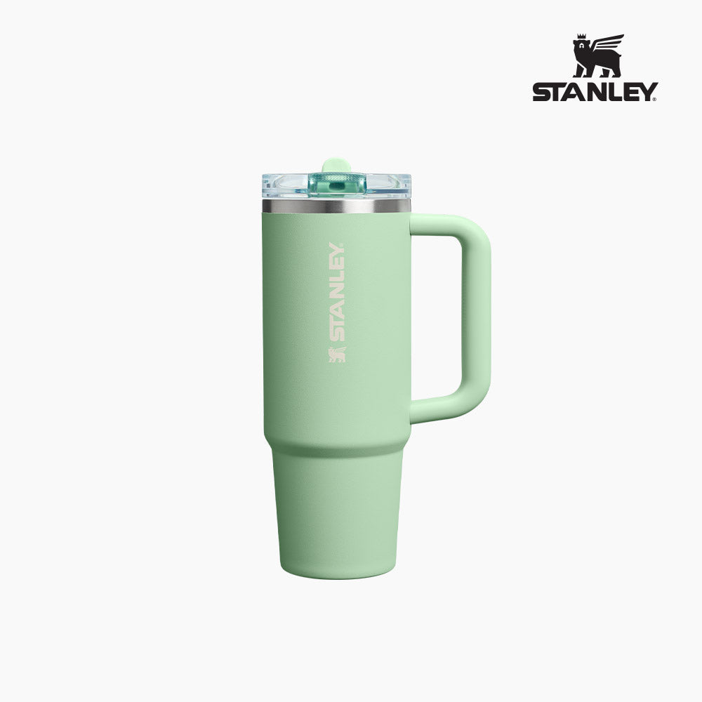 Stanley Quentzer Pro 系列 887ml 翻蓋吸管保溫杯 - Pistachio