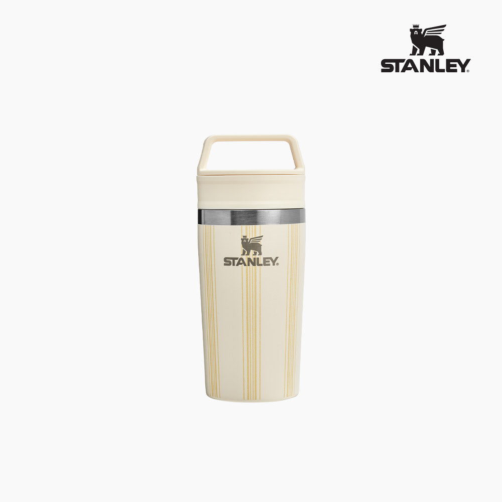 STANLEY Spring Picnic Collection 354ml 咖啡外帶保溫杯 Cream Picnic Stripe