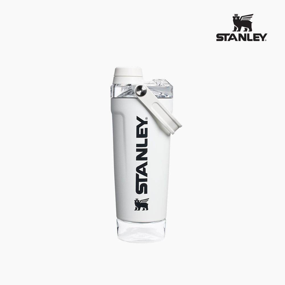 Stanley Vitalize Shaker Tumbler 591ml + Container 103ml 不鏽鋼搖搖杯 Chalk White