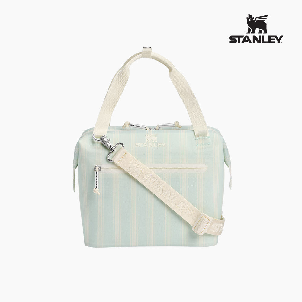 STANLEY Spring Picnic Collection Julien 迷你 保冷托特包 7L, Mist Picnic 條紋