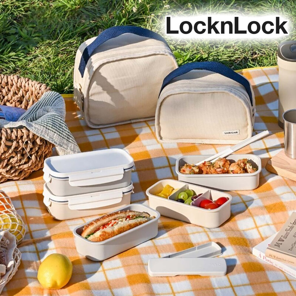 Locknlock 2層 上班族午餐盒 沙拉容器配菜容器 野餐盒