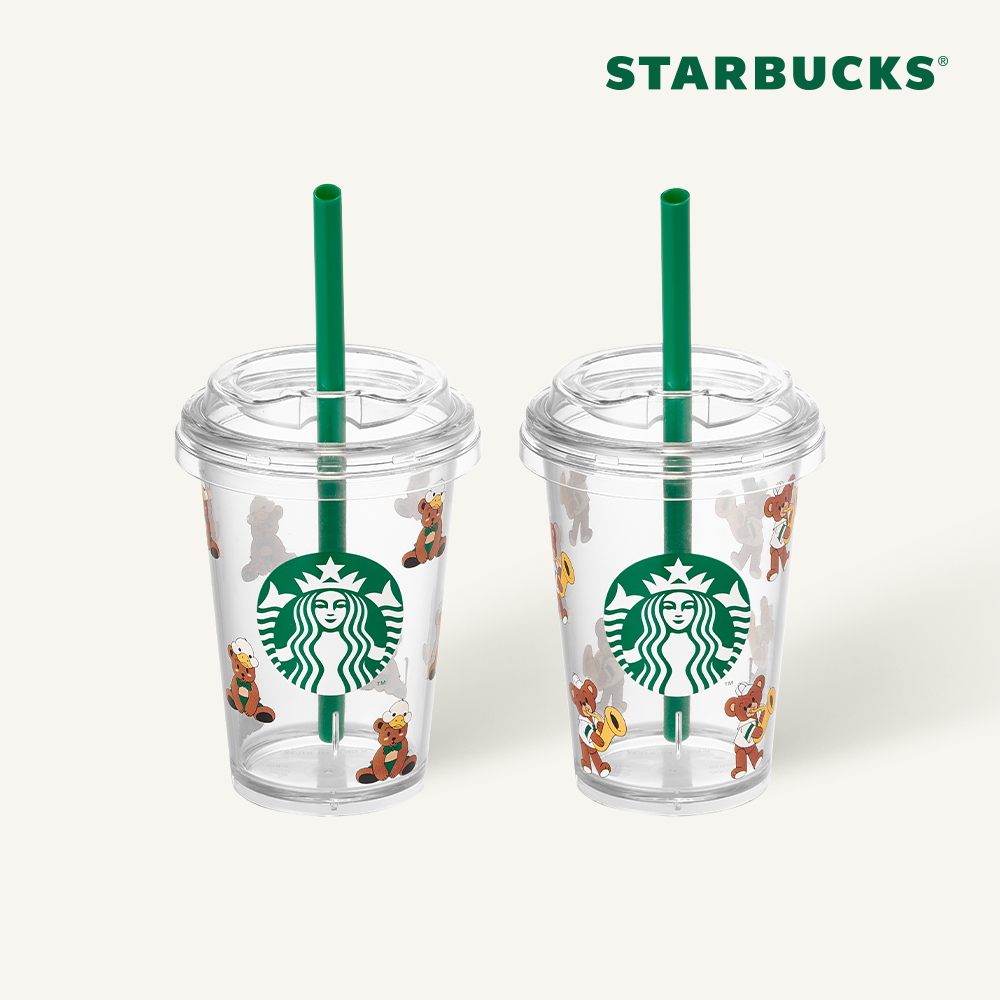 Starbucks 星巴克 SS 簽名迷你水壺 133ml 2件組