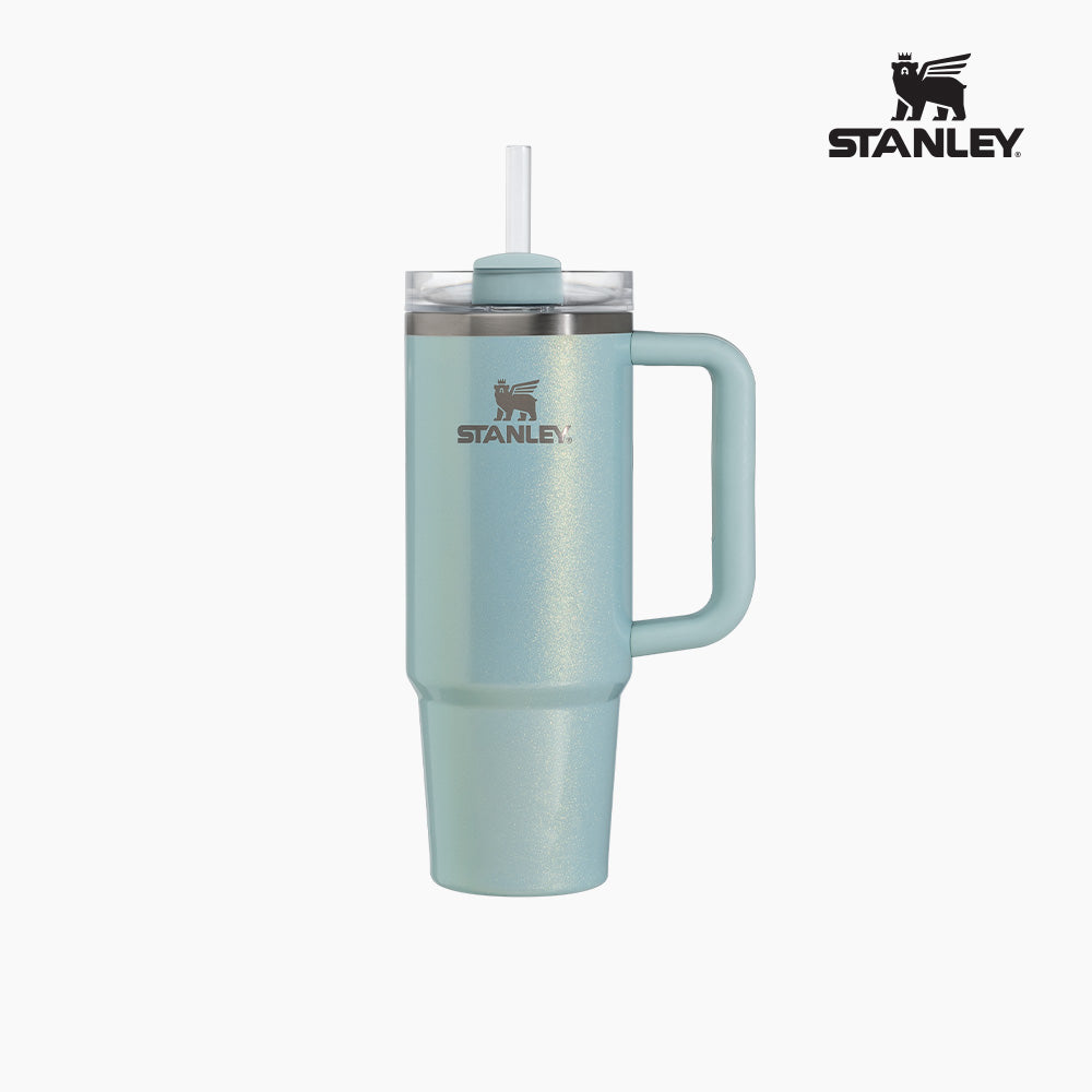 [Shining & Shimmer Collection] Stanley Quencher H2.0 Flow State Tumbler 887ml, Blueberry Milk