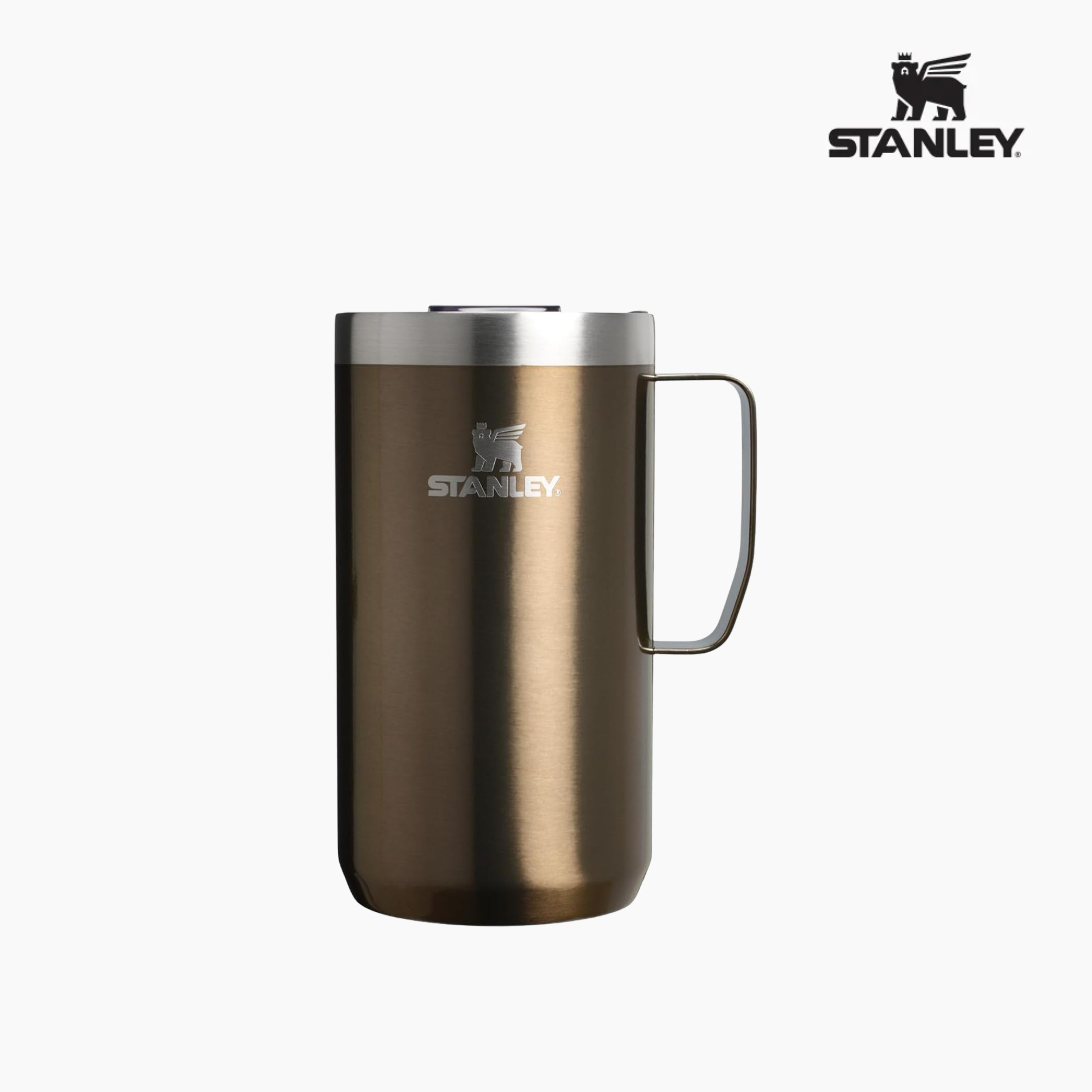 STANLEY Everyday Camp Mug 24oz | 保溫咖啡杯 | 不鏽鋼隔熱馬克杯 Gunshine Metal