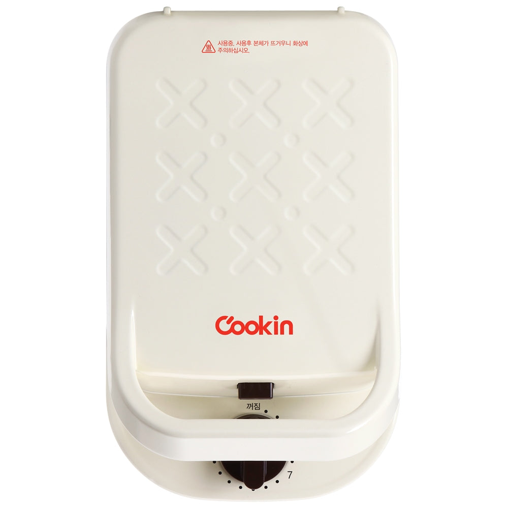 韓國Cookin三文治機 窩夫機 白色