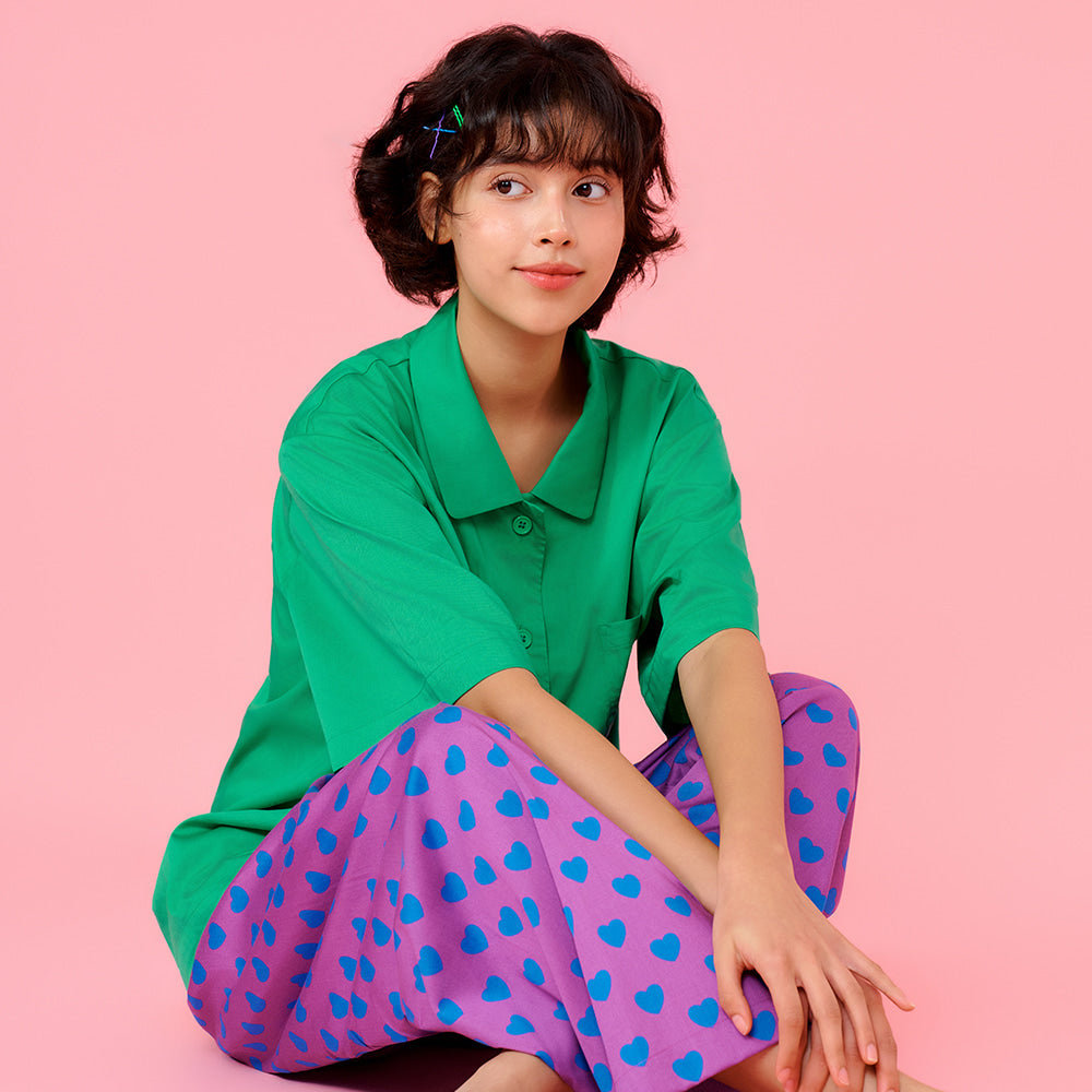wiggle wiggle 短袖睡衣套裝 細節展示