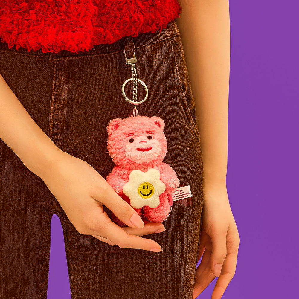 wiggle wiggle 毛絨匙扣 細節展示