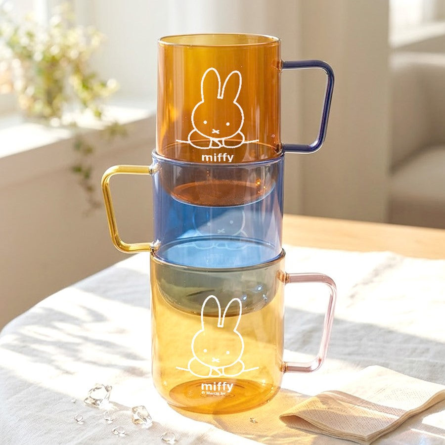 BOC Miffy 465ml 兩色耐熱玻璃杯