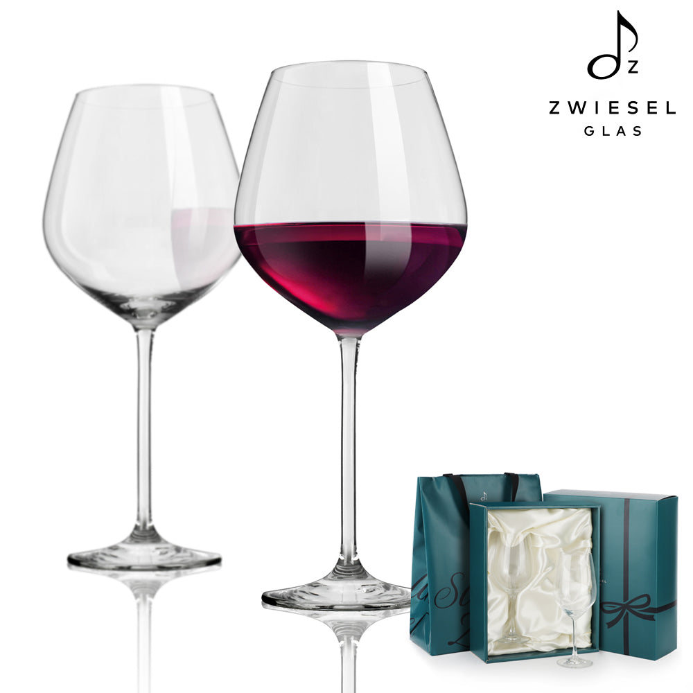 Zwiesel Glas [Fortissimo系列] 德國製 高腳葡萄酒酒杯 727ml 2入組 - Crystal Clear 水晶純淨款｜質感酒杯店推薦