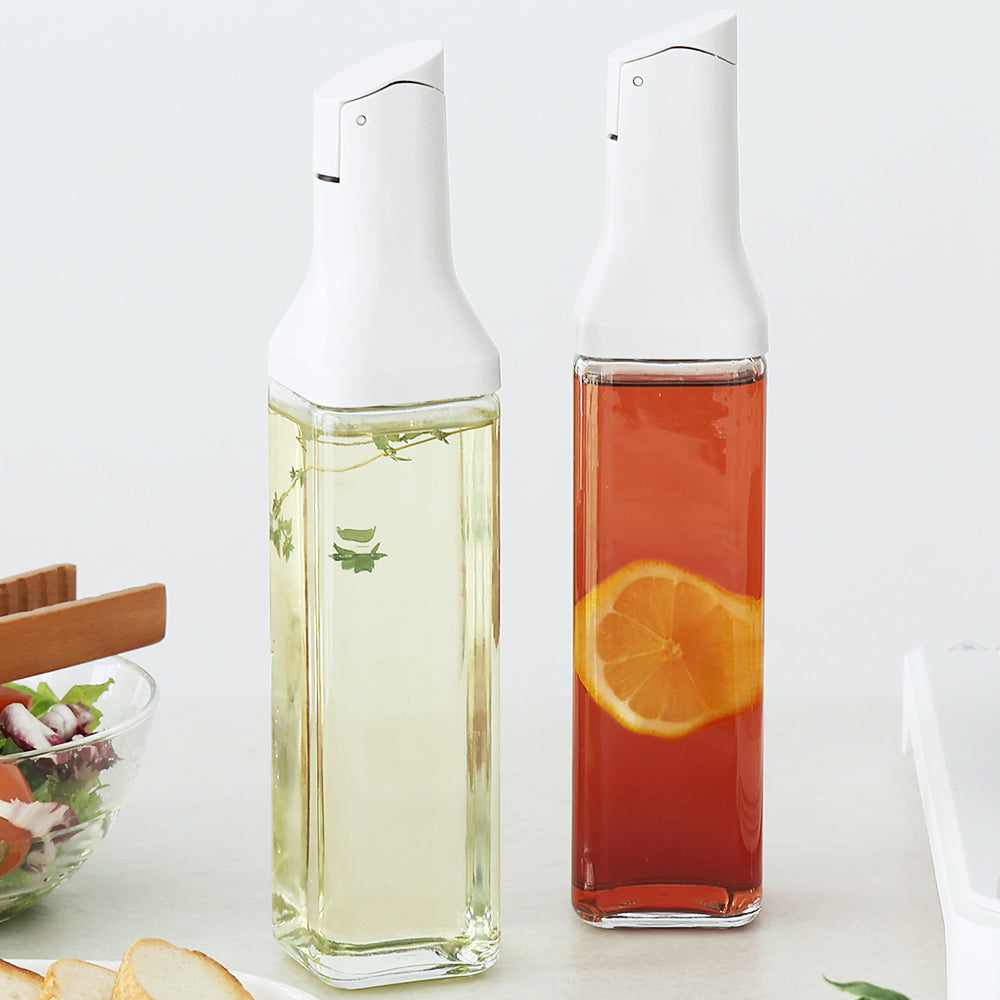 Neoflam 自動開啟玻璃油瓶 500ml 2件組