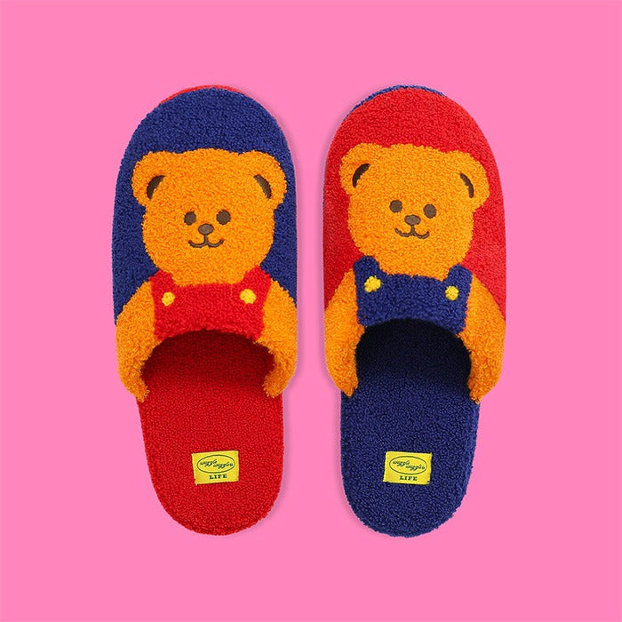 wiggle wiggle 毛巾家居拖鞋 Twin bears 產品展示