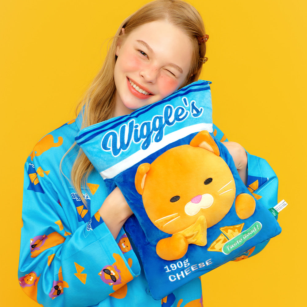 wiggle wiggle 抱枕兩用被 細節展示