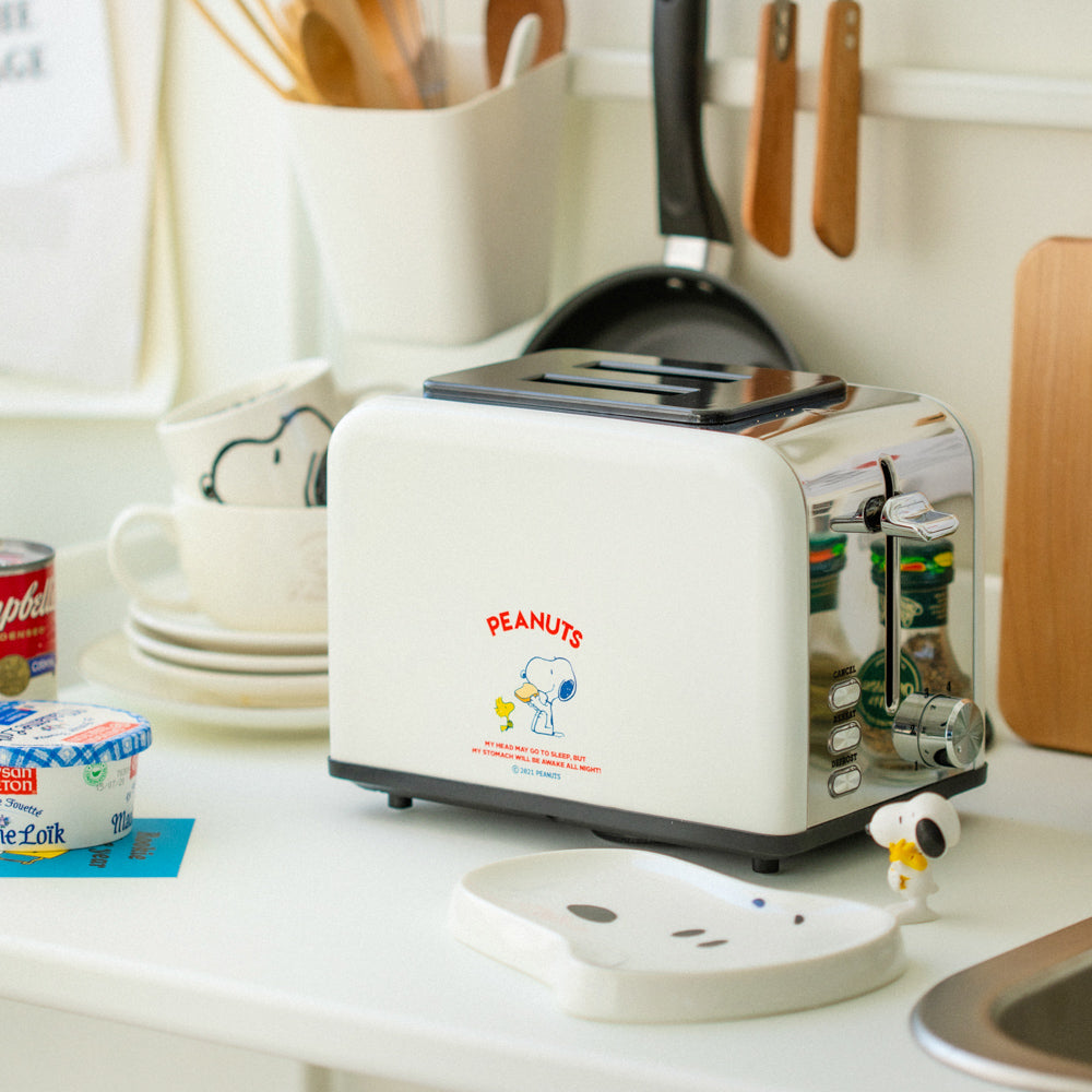 Snoopy PEANUTS 復古烤麵包機（Snoopy & Charlie Brown 刻印款）