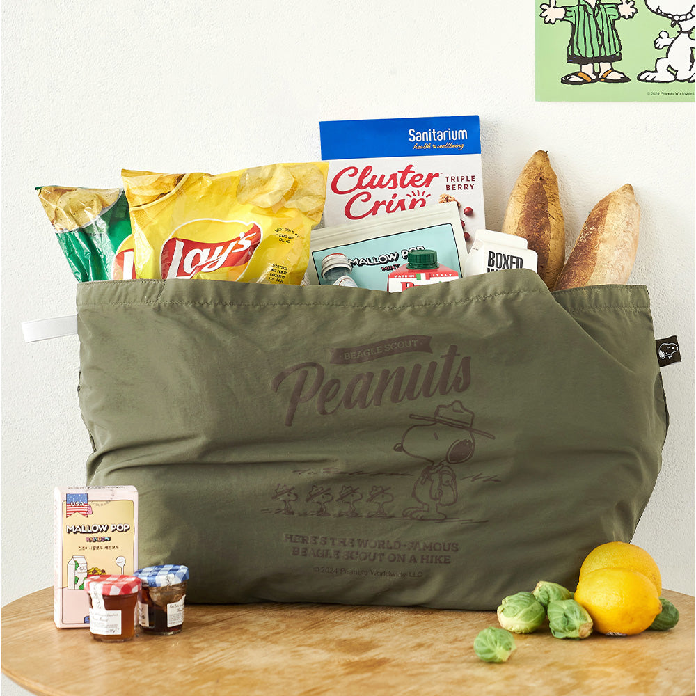 Peanuts-史努比-環保購物袋-折疊便攜（76x36cm）