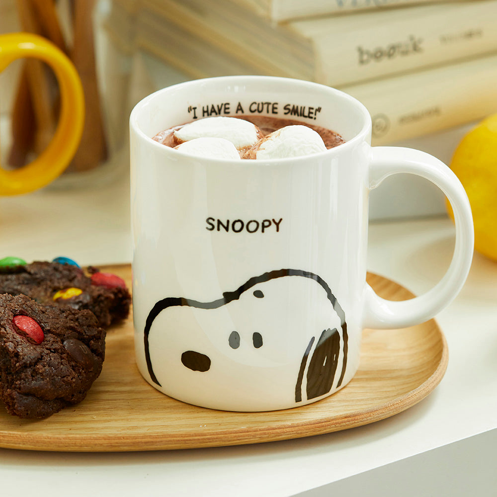 Snoopy Peanuts 史努比造型馬克杯 360ml