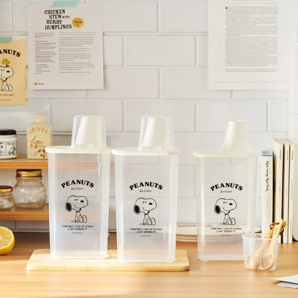 Snoopy Peanuts 1500ml 多功能儲物罐 三件組