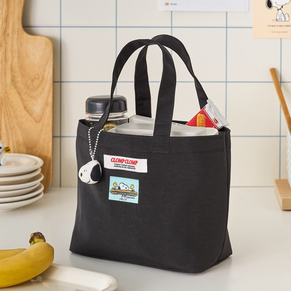 Snoopy PEANUTS 保溫午餐袋（防水內襯）