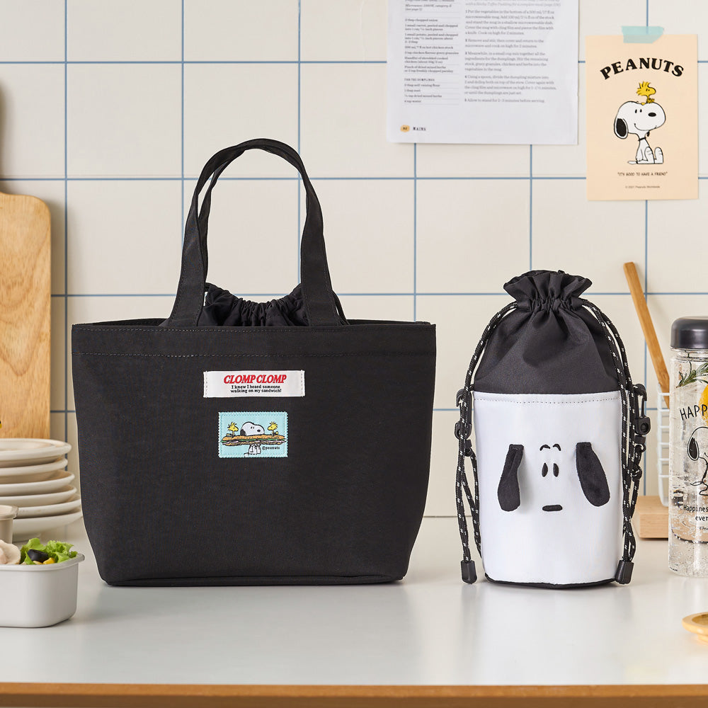 Snoopy PEANUTS 保溫午餐袋（防水內襯）