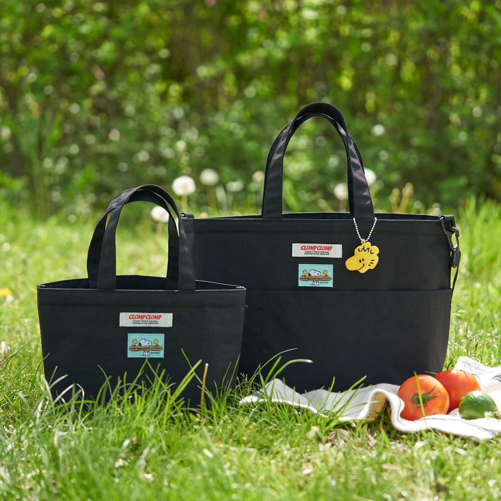 Snoopy PEANUTS PicnicBag Black 野餐袋