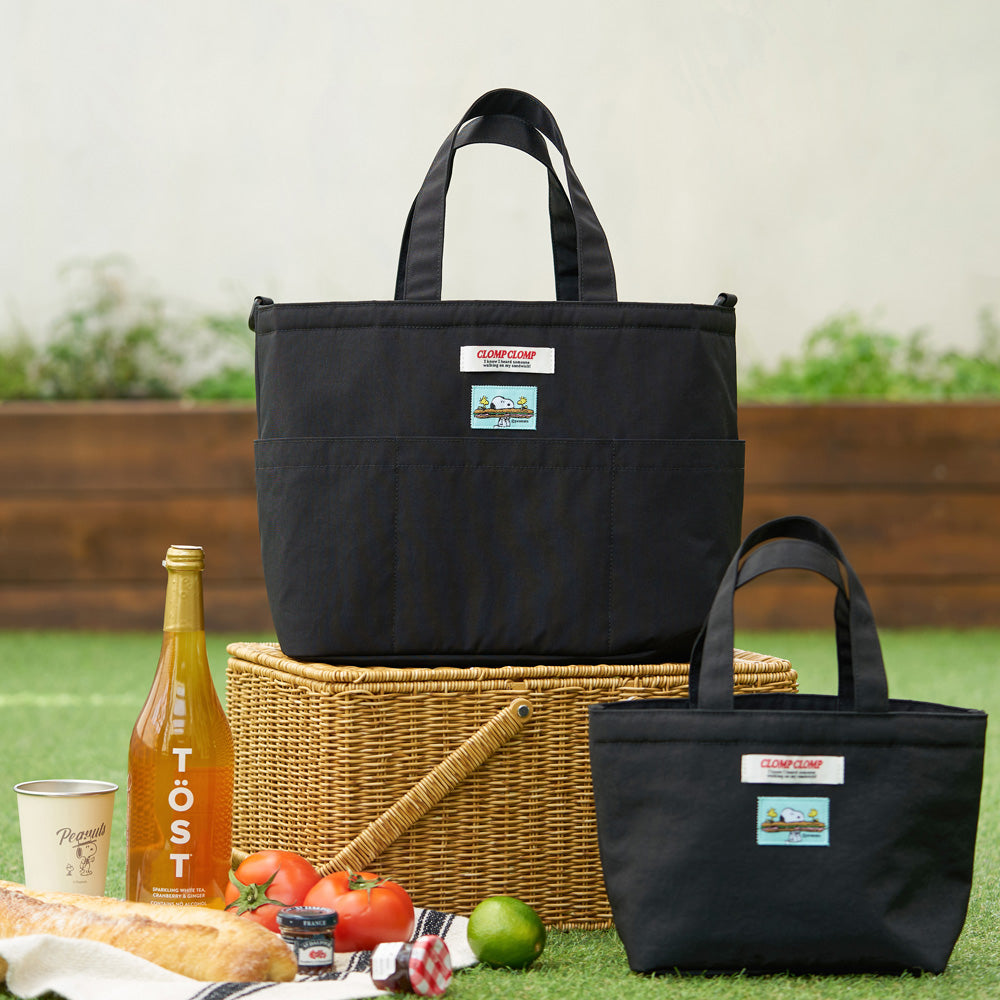 Snoopy PEANUTS PicnicBag Black 野餐袋