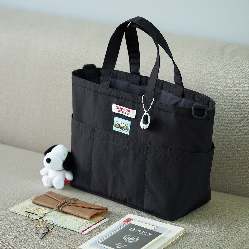 Snoopy PEANUTS PicnicBag Black 野餐袋