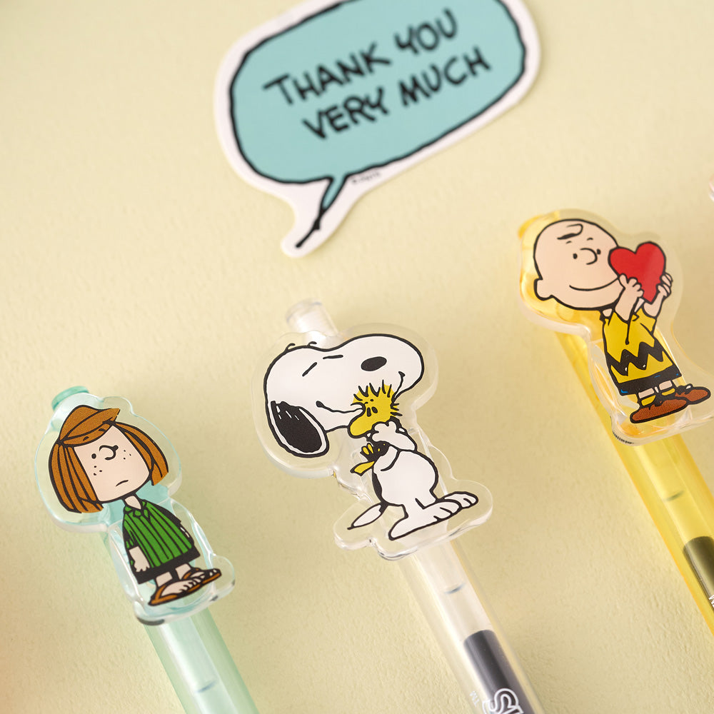 Snoopy PEANUTS 透明膠筆（Snoopy & Friends 系列）