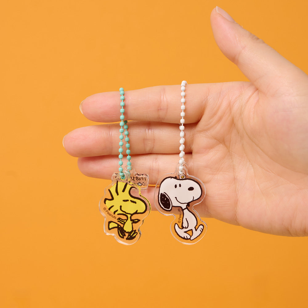 Peanuts 史努比 隨機款壓克力鑰匙圈套組