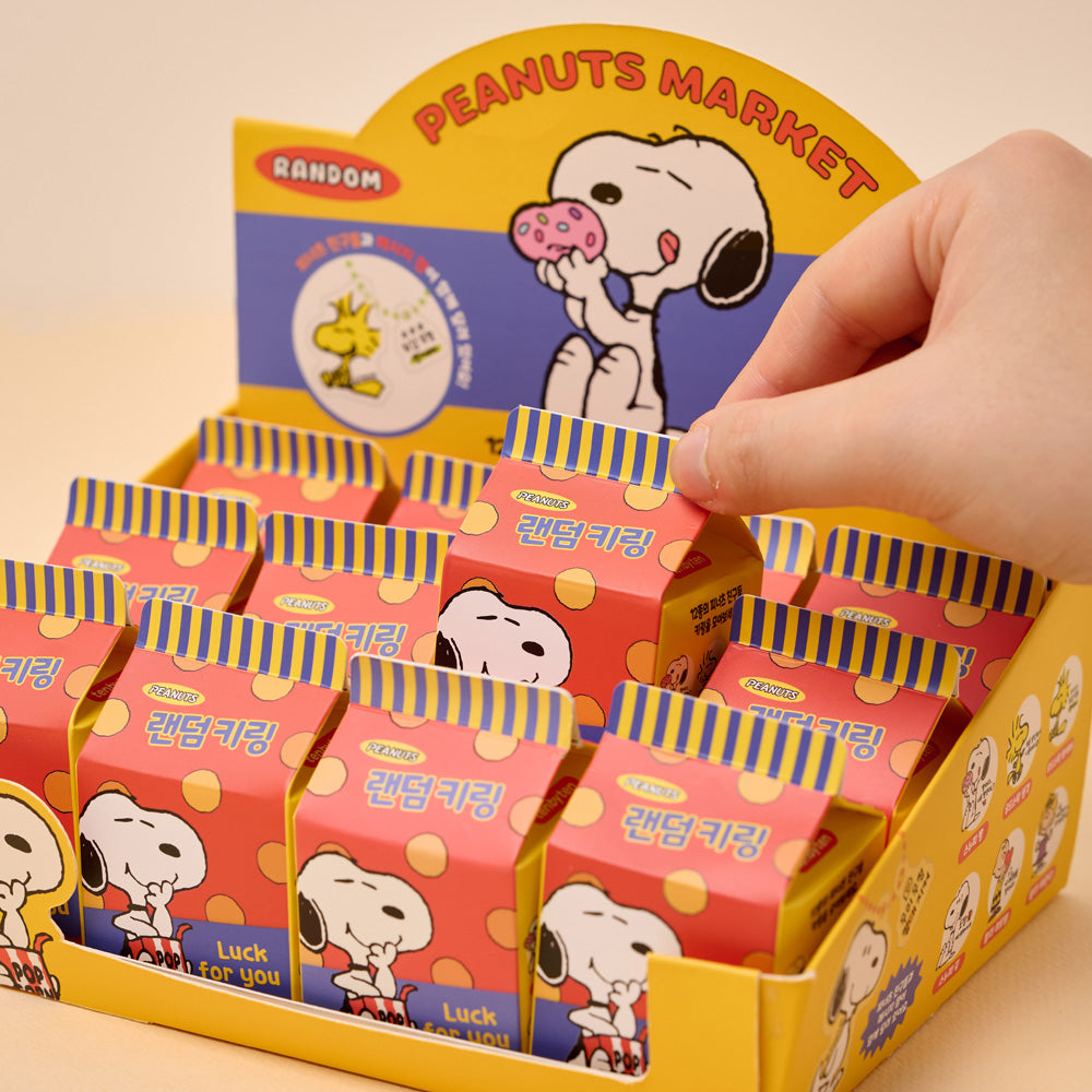 Peanuts 史努比 隨機款壓克力鑰匙圈套組