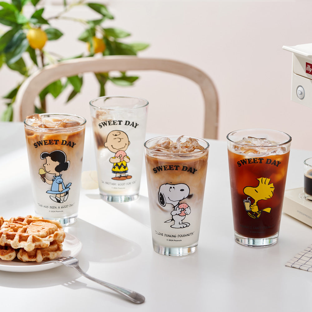 Peanuts 史努比 Sweet Day 系列 玻璃杯（460ml）