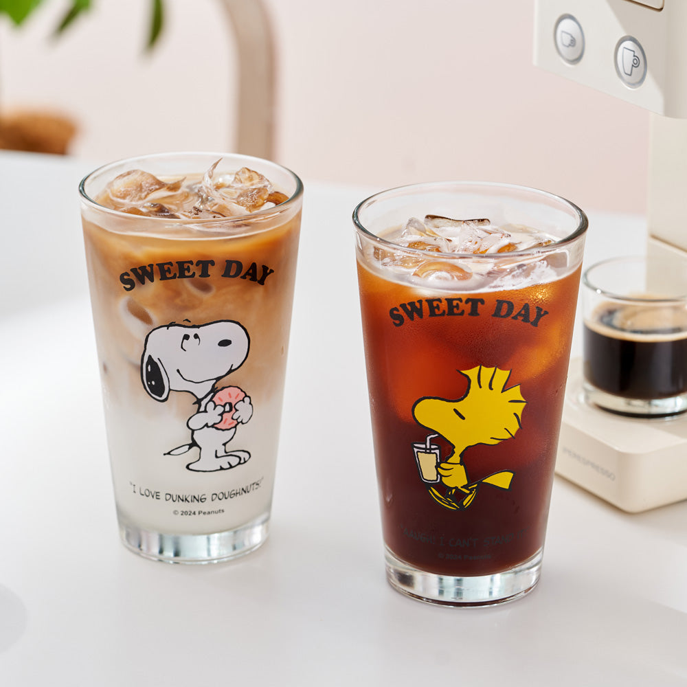 Peanuts 史努比 Sweet Day 系列 玻璃杯（460ml）