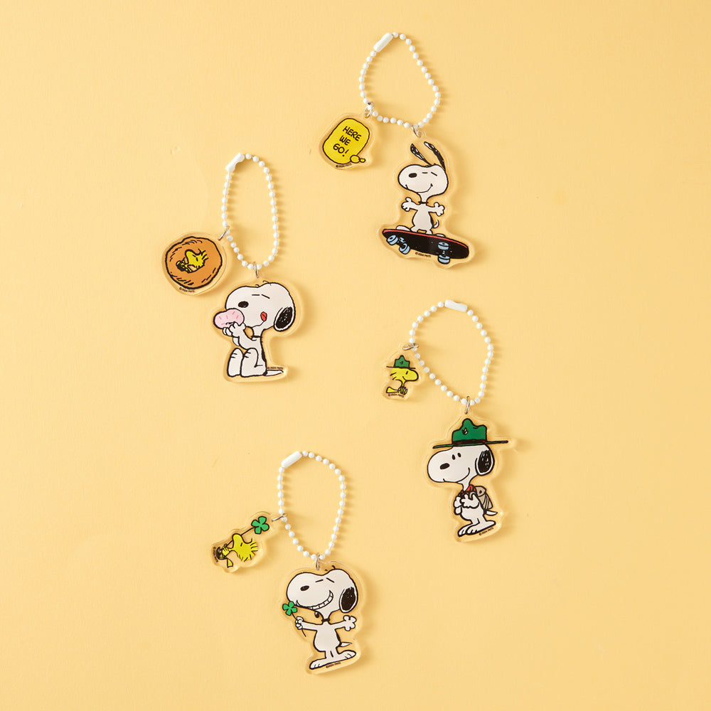 Snoopy Peanuts 亞克力鑰匙圈