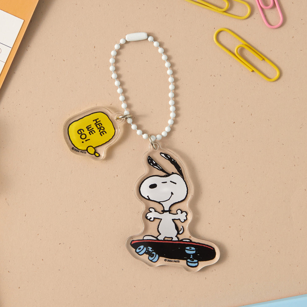 Snoopy Peanuts 亞克力鑰匙圈