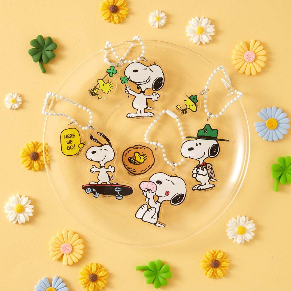 Snoopy Peanuts 亞克力鑰匙圈