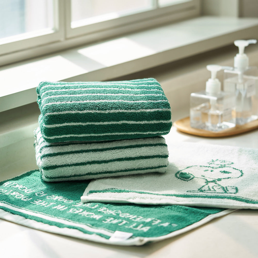 Snoopy Evergreen 4P毛巾組